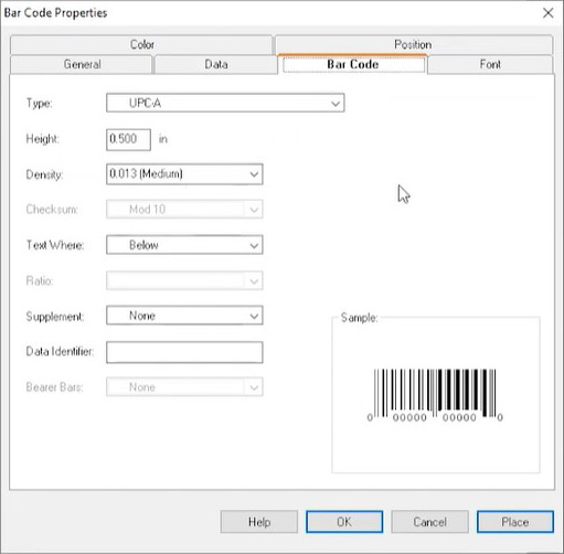 teklynx label matrix help